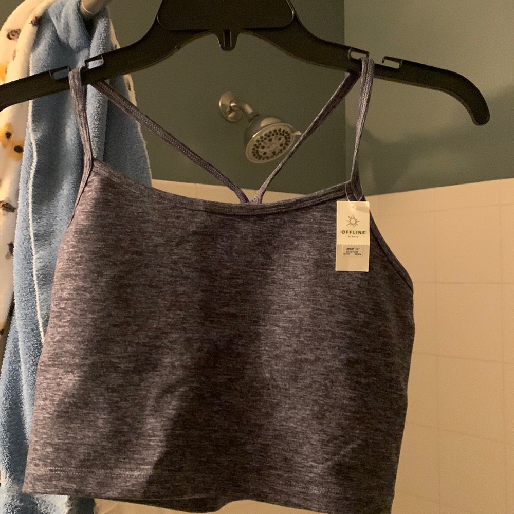 Aerie offline the hugger sports bra top